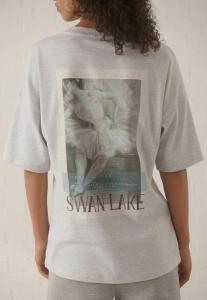 Футболка Next BALLET GRAPHIC SWAN LAKE LICENCE CREW NECK , Grey
