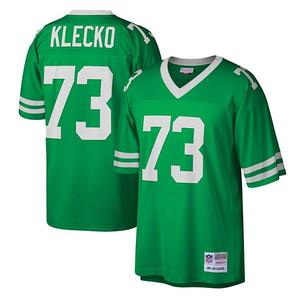 Мужская реплика джерси Joe Klecko Kelly Green New York Jets Legacy Mitchell & Ness
