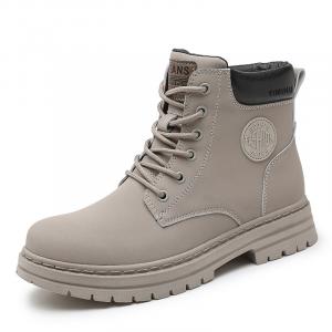 Eminu Мартин Бутс унисекс серые с серым подкладом из флиса, цвет Gray[Fleece-Lined]