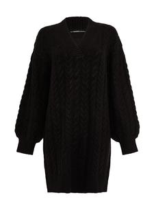 Платье до колена Threadbare, черный