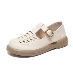 Повседневные однобортные туфли женские SOBB, Beige