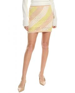 Юбка крючком от ATM Anthony Thomas Melillo, желтый
