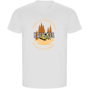 Футболка Kruskis Camp Is The Reason ECO, белый