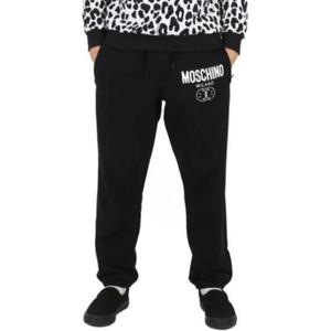 Повседневные брюки мужские черные MOSCHINO