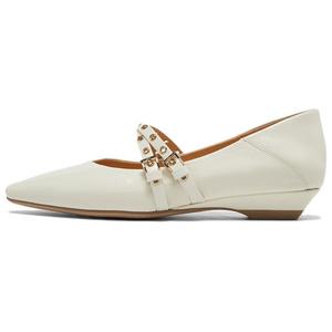 BASTO Мэри Джейн на массивном каблуке 2,5 см женские бежевые, цвет Beige