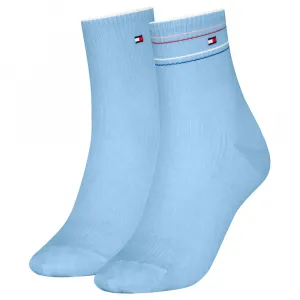 Носки 2 шт Tommy Hilfiger Rib Shine short, синий