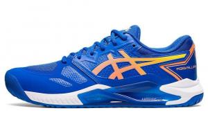 Голубые кроссовки Gel Challenger 13 'Blue' Asics, сине-желто-белые