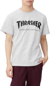 Мужская футболка THRASHER (Thrasher) с коротким рукавом и принтом (TH8101 / MAG LOGO) (TH8101 / MAG LOGO), черный