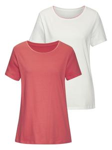 Футболка абрикосового и кремового цветов Vivance