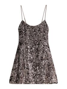 Коктейльное платье Bershka, Grey