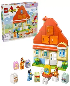 Дом семьи Блюи Duplo с игрой на память 10459, 83 детали Lego, multicolor