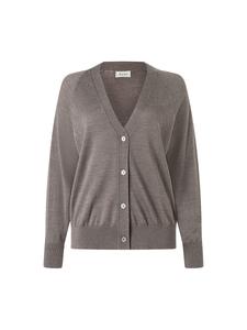 Вязаный кардиган MAERZ Muenchen, Mottled Brown