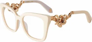 Очки Roberto Cavalli Women's Vrc051m Marcos para gafas recetadas (Pack of 1), Shiny Full Cream