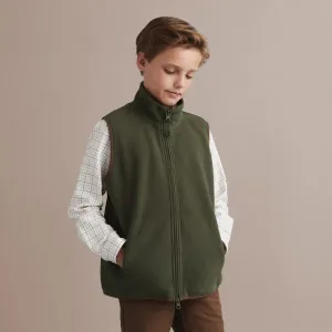 Базовый флисовый жилет для детей Verhunt, зеленый