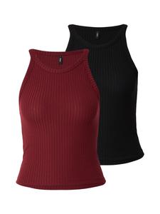 Топ ONLY ONLEMMA, цвет Wine red/Black