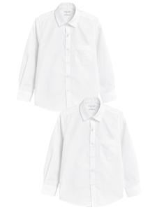 Рубашка обычного кроя на пуговицах Next, белый