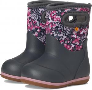 Ботинки Bogs Kids  Baby Classic - Impressionist Floral, Dark Gray Multi