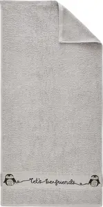 Полотенце для душа Dyckhoff "Пингвин", (1 шт.), 100% хлопок 70х140 см (1 шт.), цвет altsilberfarben