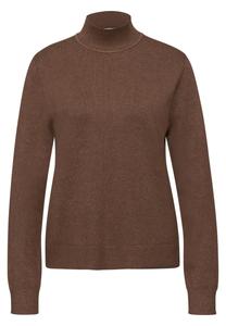 Свитер STREET ONE, коричневый