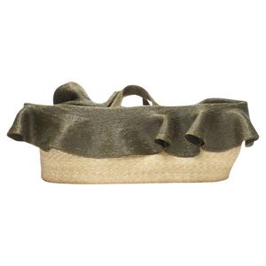 Rosie Assoulin East West плетеная сумка-корзинка, коричневый