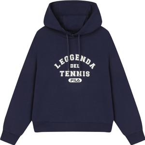 Fila Женская толстовка темно-синего цвета