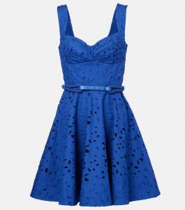 Зафри хлопковое миди-платье Rebecca Vallance, синий