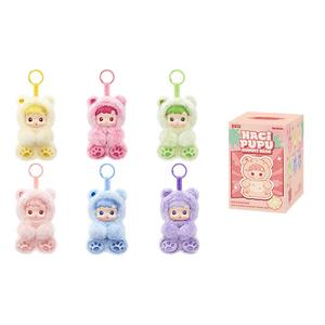 Hacipupu Bear Gummies Collection виниловый плюшевый кулон мистический бокс одиночный мистический бокс/полный бокс 6 шт POP MART, single mystery box (random pick)