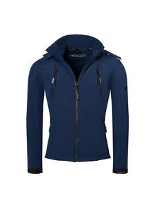 Кожаная куртка PAULGOS, цвет navi-blau