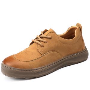 KACHILANG Мужские повседневные кроссовки мужские низкие хаки желто-коричневые, цвет Yellow Brown