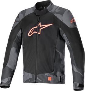 Текстильная мотоциклетная куртка Alpinestars t-sp x superair, Grey/Camouflage