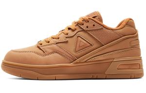 Тайцзи 910 Амортизирующие Защитные Износостойкие Низкие Кроссовки для Скейтбординга Женские Красно-Коричневые PEAK