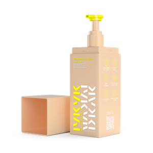 Тонизирующий крем для тела с церамидами, коллагеном и пептидами Makari