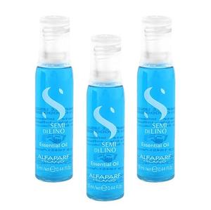 Эфирное масло, набор: восстанавливающее средство, 3x13 мл Alfaparf Semi Di Lino