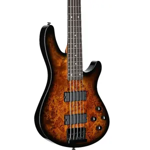 Электрический бас Schecter C-5 Standard, 5 струн, Tobacco Burl