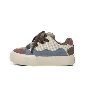 PIPI PURPLE Женские скейтерские кроссовки лоу топ песочного цвета боб, цвет Bean Sand Brown P