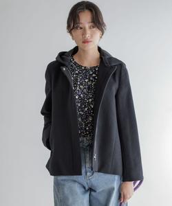 Шерстяное короткое пальто «Мосса» Suite, цвет Black [005]