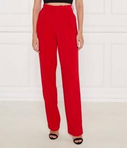 Брюки женские Elisabetta Franchi свободного кроя костюмные, красный