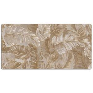 Настольный коврик Tulup Goldene Blätter, 90x45x1 см, коричневый