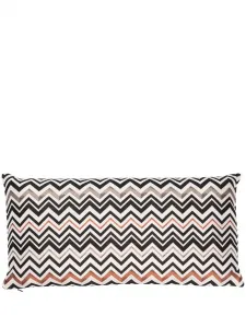 Подушка с узором зигзаг Missoni Home, нейтральный