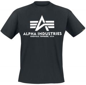 Футболка Alpha Industries Basic T, черный