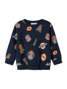 Толстовка NAME IT NMMLELAND, темно-синий