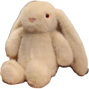 Плюшевая игрушка кролик с длинными ушами, высота 30cm/38cm/48cm Mr. Toy, коричневый