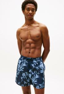 Шорты для плавания Tommy Hilfiger MEDIUM , Floral Tropic Aop Desert Sky/Dark Blue