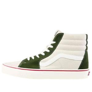 Кроссовки sk8-hi 'retro sport - marshmallow kombu green' Vans, белый