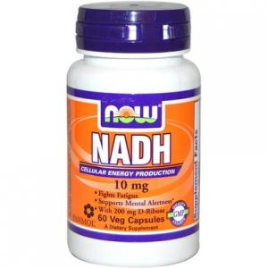 Now Foods НАДН 10 мг вегетарианские капсулы 60 штук Now Foods Nadh, 10mg, 60