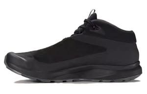 Arcteryx Кроссовки для походов Aerios Abrasion Resistant Waterproof Lightweight Mid top мужские черно-серые