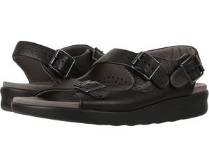 Сандалии SAS Bravo Adjustable Comfort Sandal, черный