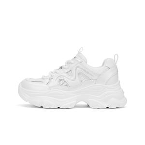 Женские кроссовки с низким верхом и массивной подошвой, устойчивые к истиранию и скольжению Hotwind, 03 Beige