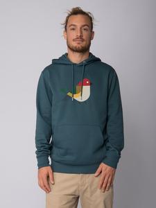 Толстовка wat? Apparel Sweatshirt Vogel, цвет Petrol