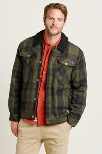 Куртка дальнобойщика с подкладкой из борга Brakeburn, зеленый